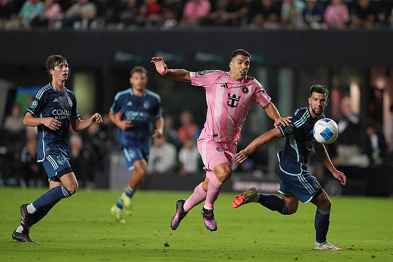 CONCACAF Champions Cup Sporting KC vs Inter Miami Soccer: Luis Suarez