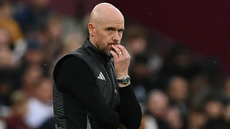 Manchester United manager Erik ten Hag - null