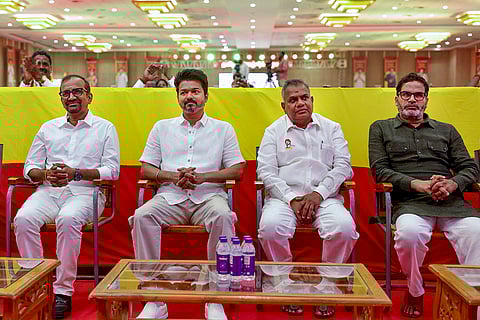 Tamilaga Vettri Kazhagam's 2nd anniversary celebrations