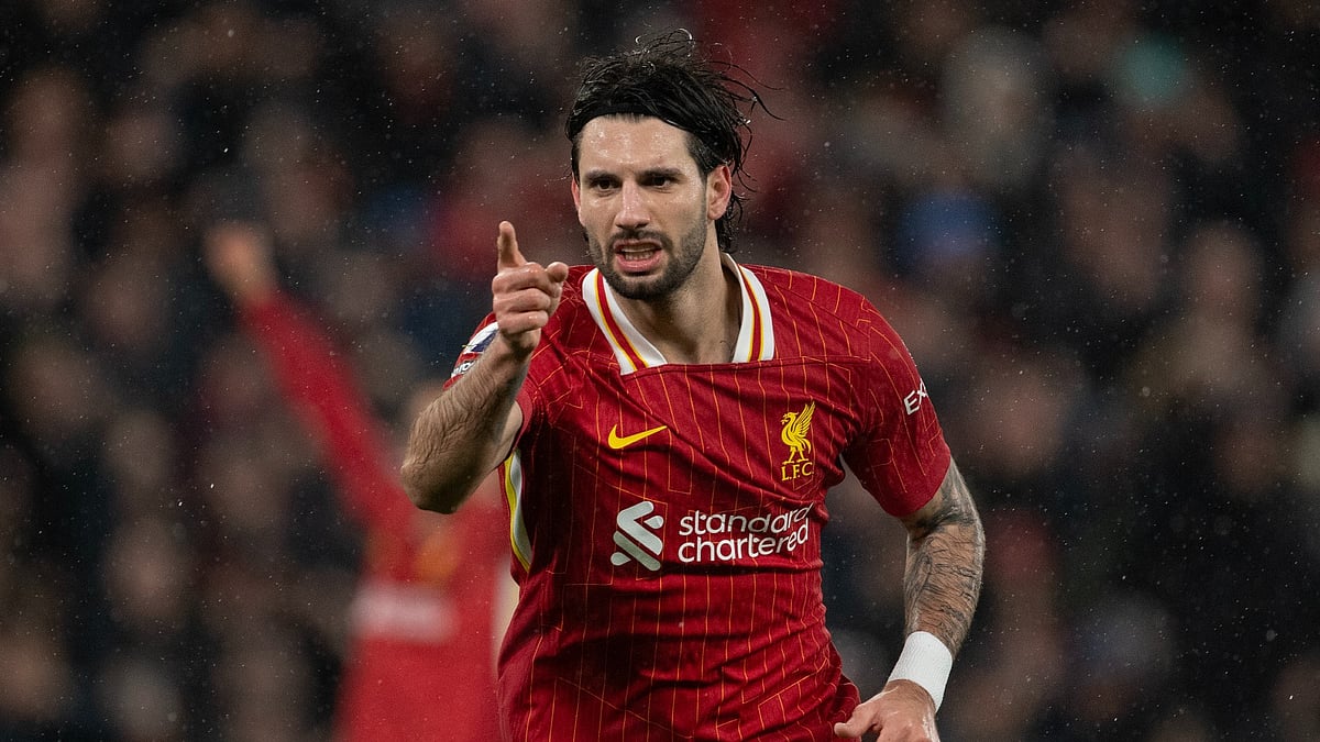 Liverpool goalscorer Dominik Szoboszlai