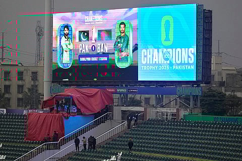 ICC Champions Trophy, PAK vs BAN: Fans leave the enclosure due to rain
