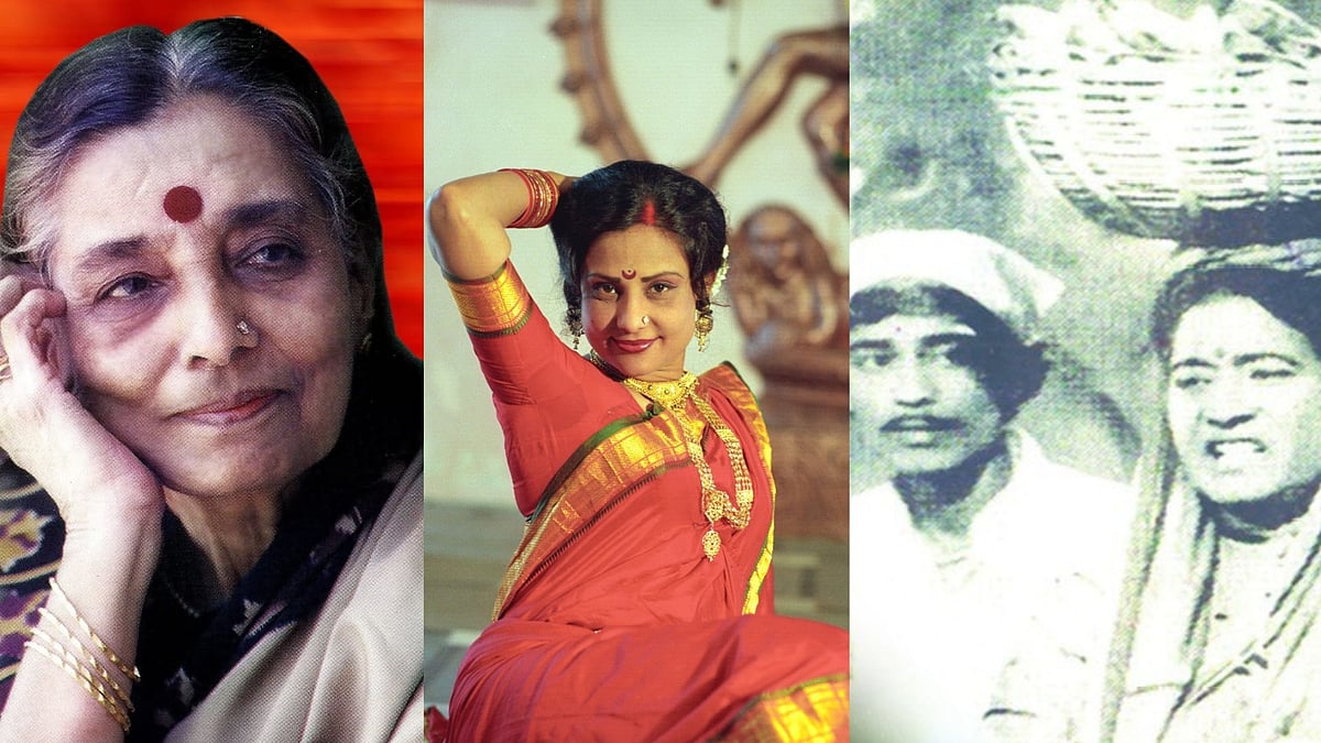 Special arrangement by Dr. Sukhada Khandge  : Photos of female folk artistes