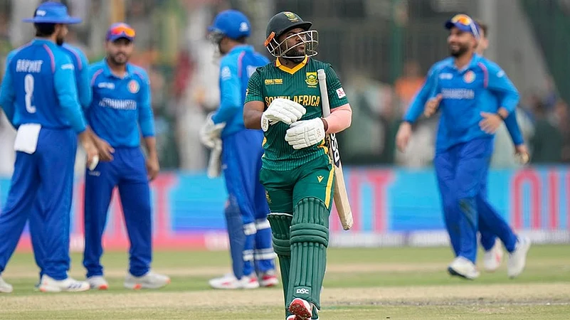ICC Champions Trophy Afghanistan vs South Africa ODI Cricket Match 3 AFG vs SA: Temba Bavuma