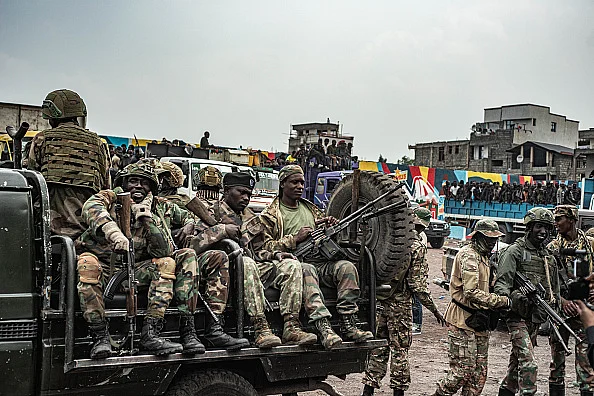 Soldiers in Congo