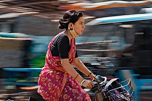 | Courtesy: IMDB : Burning Bright: Maya (Tillotama Shome), caregiver to her ailing husband, struggles to support her family unit in Baksho Bondi