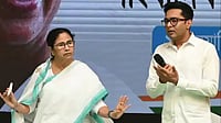 TMC Warns Of Legal Action, Mass Protest Over Voter List Deletions In Bengal PTI : TMC MP Abhishek Banerjee with West Bengal CM Mamata Banerjee (Representative image)