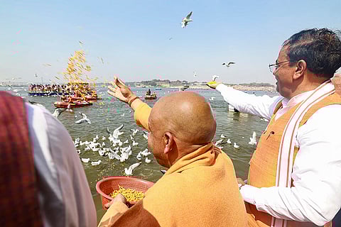 Yogi at Sangam