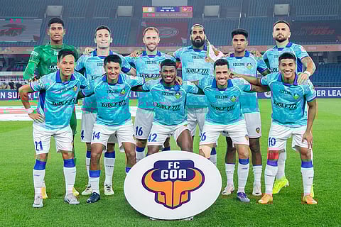ISL 2024-25, Punjab FC Vs FC Goa: Group photo of FC Goa starting XI