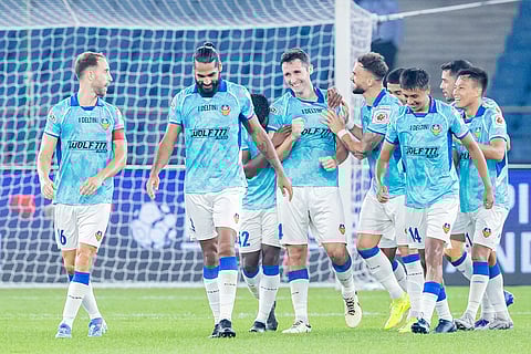 ISL 2024-25, Punjab FC Vs FC Goa: FC Goa teammates mob goal scorer Carl Gerard McHugh