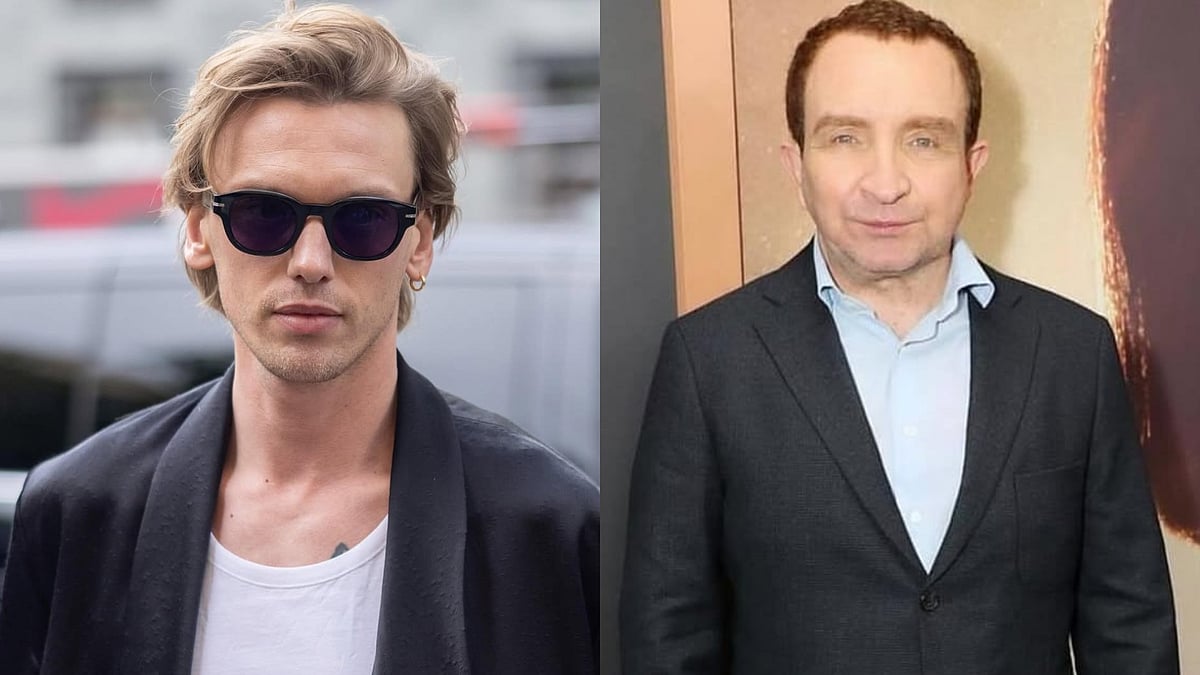 Instagram : Jamie Campbell Bower (L), Eddie Marsan (R)