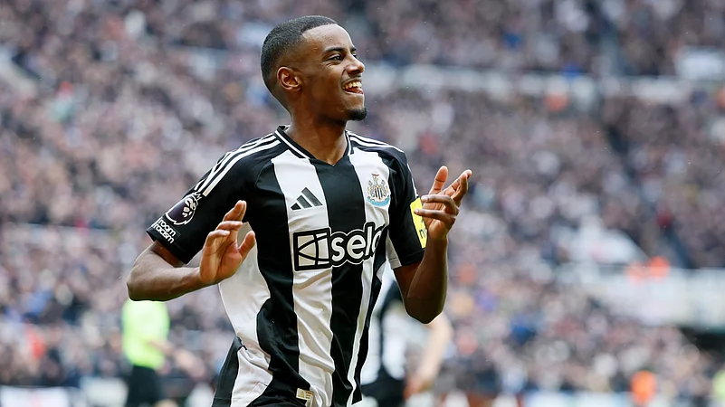 Newcastle United striker Alexander Isak