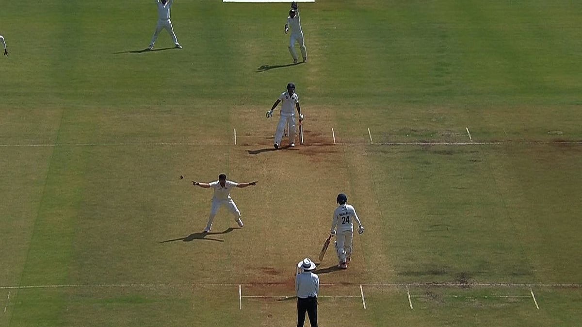 Photo: X/BCCI Domestic : Action from day 3 of the Ranji Trophy 2025 final between Vidarbha and Kerala.