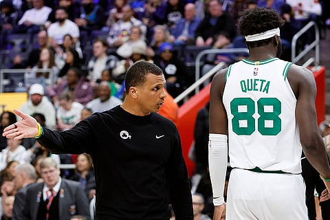 NBA 2024-25: Boston Celtics head coach Joe Mazzulla