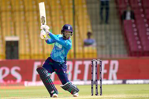 Champions Trophy 2025, RSA Vs ENG: England's Ben Duckett bats