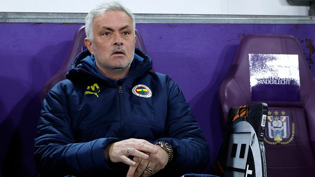 File photo of Fenerbahce's head coach Jose Mourinho. - AP