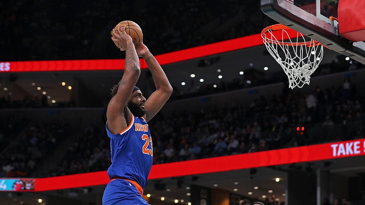 Mitchell Robinson made his New York Knicks return against the Memphis Grizzlies