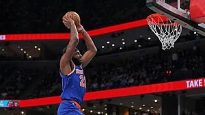 Mitchell Robinson made his New York Knicks return against the Memphis Grizzlies