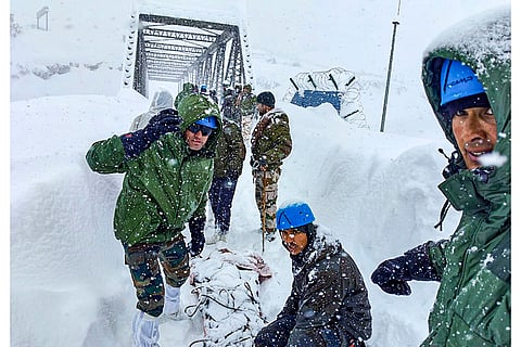 Uttarakhand avalanche: Rescue operation
