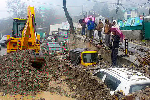 Weather: Heavy rain in Kullu