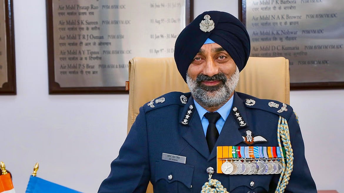 IAF chief Air Chief Marshal A.P. Singh - PTI