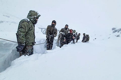 Uttarakhand avalanche: Rescue operation