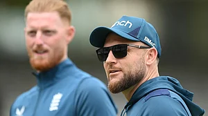Photo: File : England head coach Brendon McCullum.