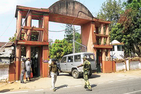 Security at Birsa Munda Central Jail