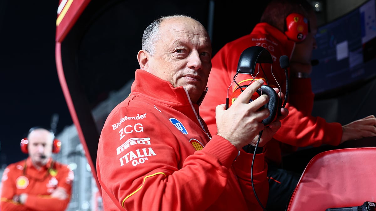 Ferrari team boss, Fred Vasseur