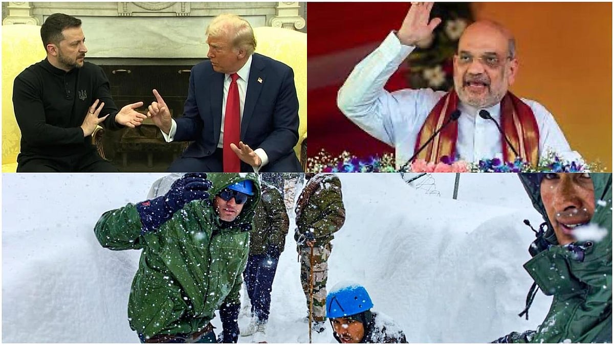 Trump-Zelenskyy meeting, Amit Shah on Manipur, Uttarakhand avalanche