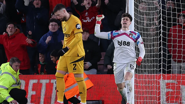 Matt Doherty missed the chance to send Wolves through, and Bournemouth came back to win the shoot-out - null