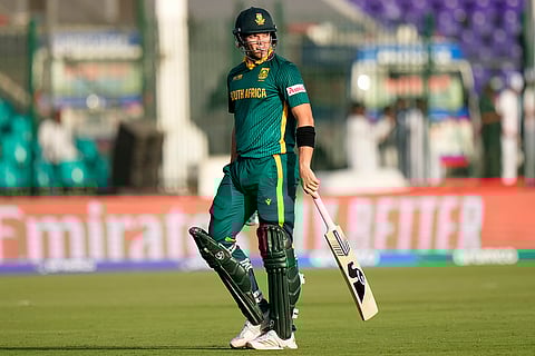 Champions Trophy 2025, RSA Vs ENG: South Africa's Tristan Stubbs walks off the field