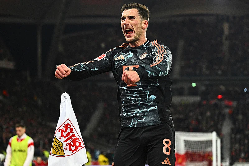 Germany Bundesliga soccer 2024-25 VfB Stuttgart vs Bayern Munich: Leon Goretzka