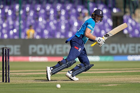 Champions Trophy 2025, RSA Vs ENG: England's Joe Root plays a shot