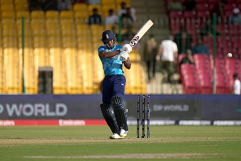 Champions Trophy 2025, RSA Vs ENG: England's Jofra Archer plays a shot