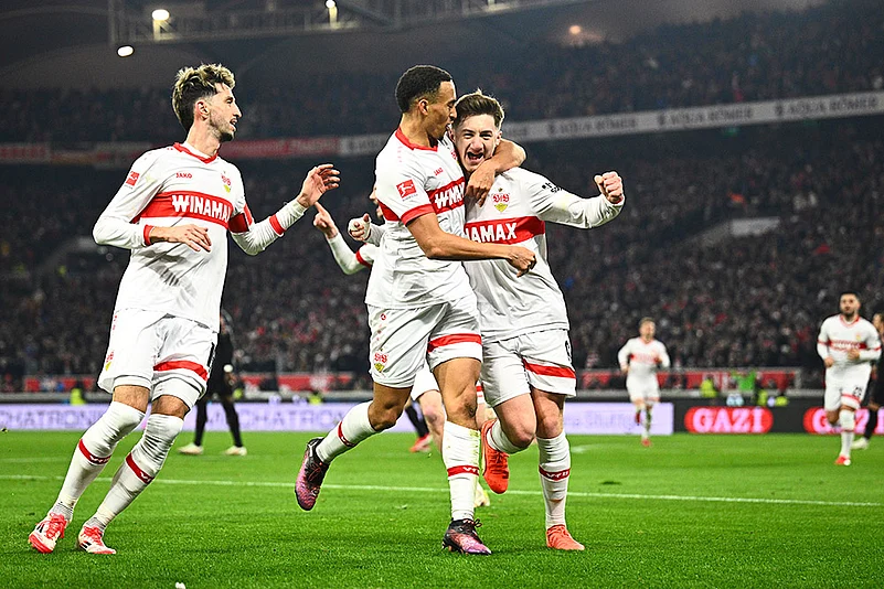 Germany Bundesliga soccer 2024-25 VfB Stuttgart vs Bayern Munich: Angelo Stiller