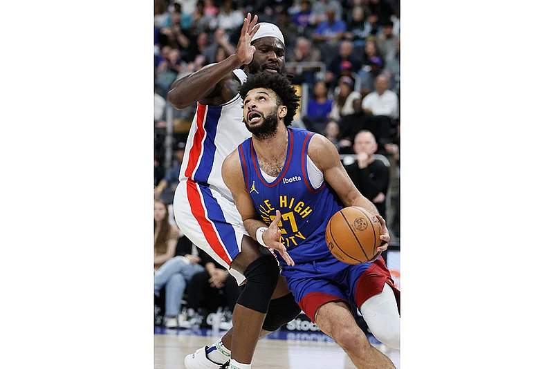 Basketball Game: Denver Nuggets vs Detroit Pistons