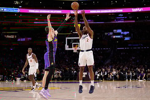 NBA Basketball Game: Los Angeles Lakers vs Los Angeles Clippers