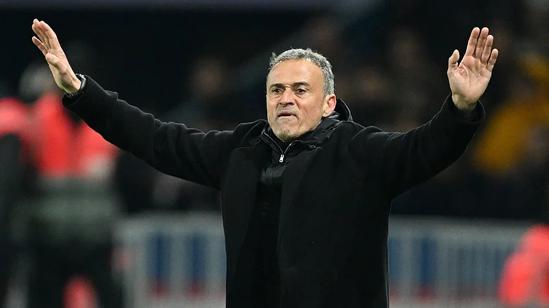 PSG coach Luis Enrique