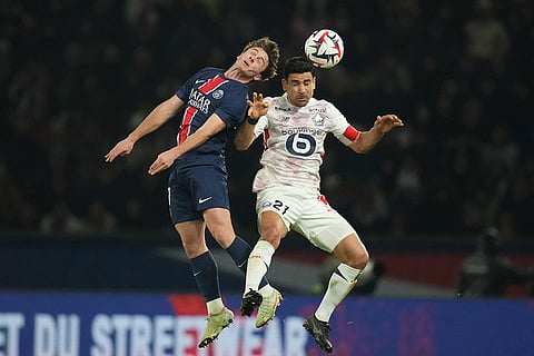 League One Soccer Match: Lille vs Paris Saint-Germain