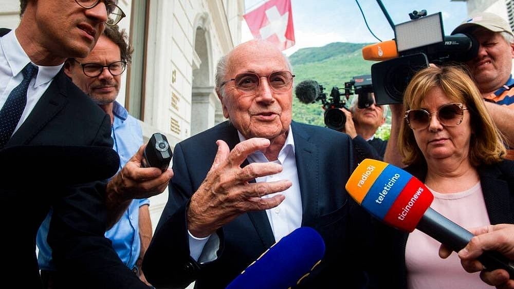 Photo: File : Former FIFA President Sepp Blatter.