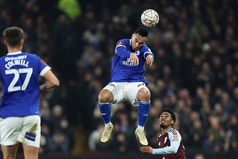 English FA Cup Fifth Round Soccer Match: Cardiff City vs Aston Villa