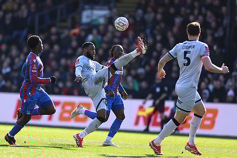 English FA Cup Soccer Match: Crystal Palace vs Millwall