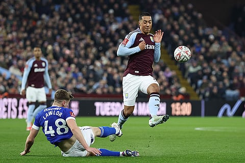 Britain Soccer FA Cup: Cardiff City vs Aston Villa