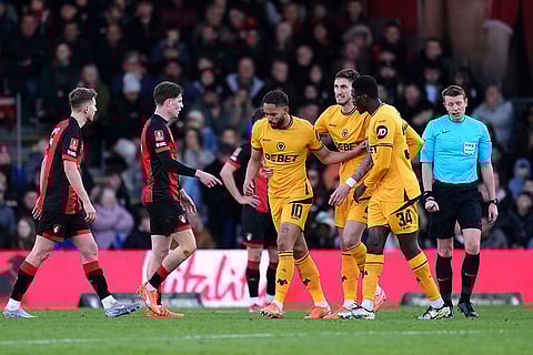 FA Cup Soccer Match: Bournemouth vs Wolverhampton