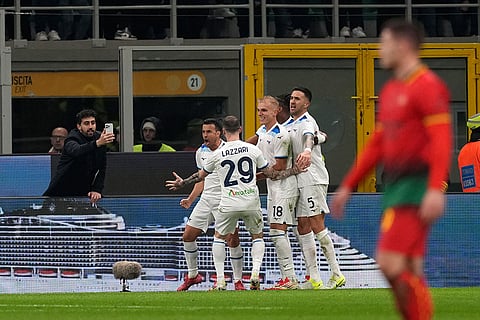 Serie A Soccer Match: AC Milan Vs Lazio