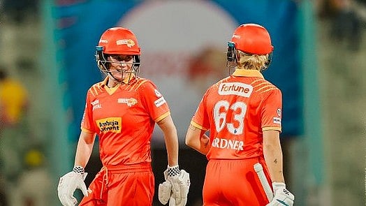 X/GujaratCricket : Beth Mooney and Ashleigh Gardner of Gujarat Giants.