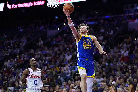 Basketball Game: Golden State Warriors vs Philadelphia 76ers