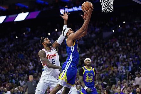 Warriors 76ers Basketball