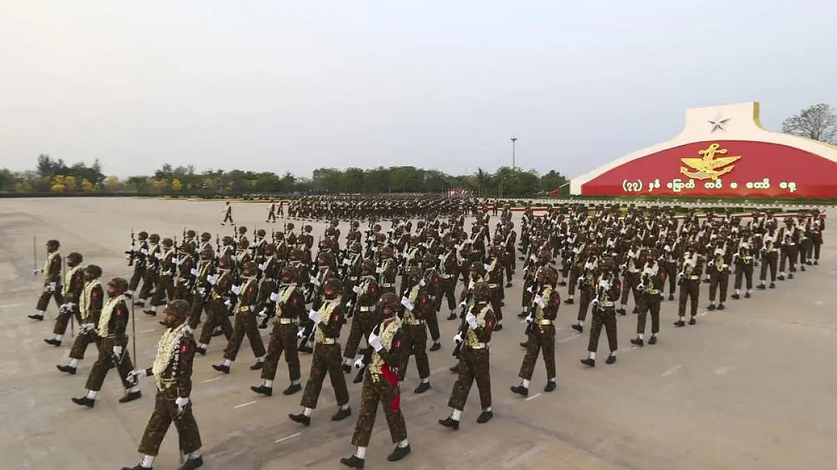 Myanmars military. - | File; Representative image