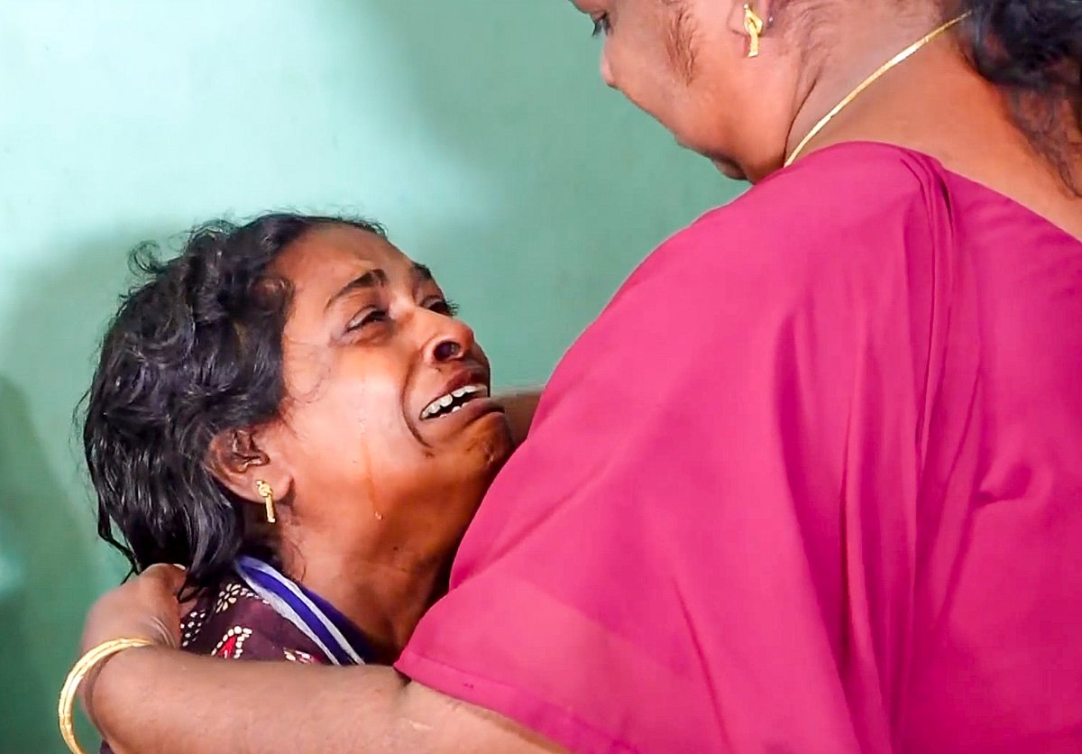 PTI : Family cries after Indian Embassy confirms man hailing from Kerala was shot dead by Jordanian Army while attempting to cross the Israel border.